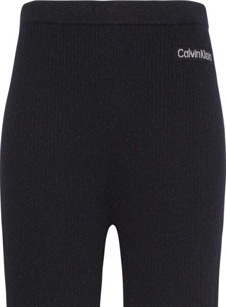 WOOL LUREX FLARED PANT