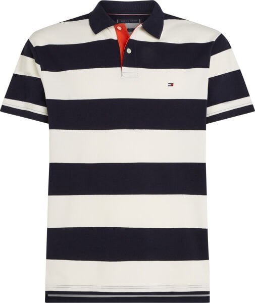 BLOCKING CONTRAST PLACKET POLO