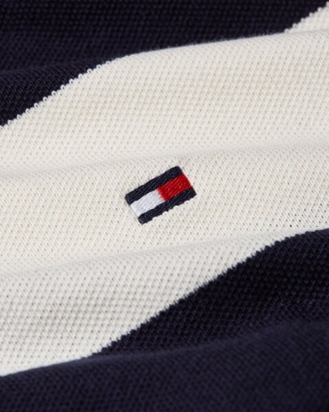 BLOCKING CONTRAST PLACKET POLO