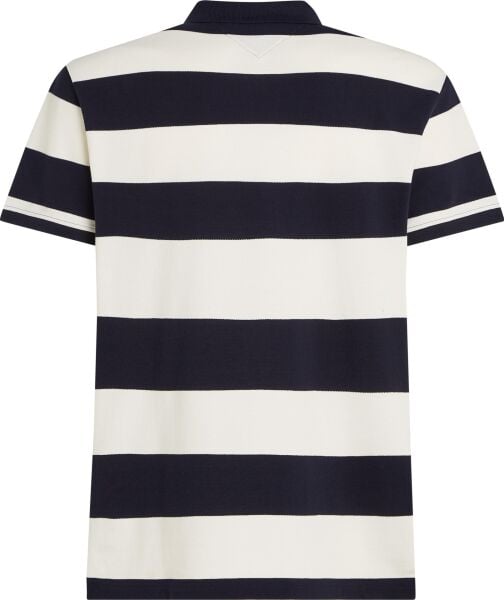 BLOCKING CONTRAST PLACKET POLO
