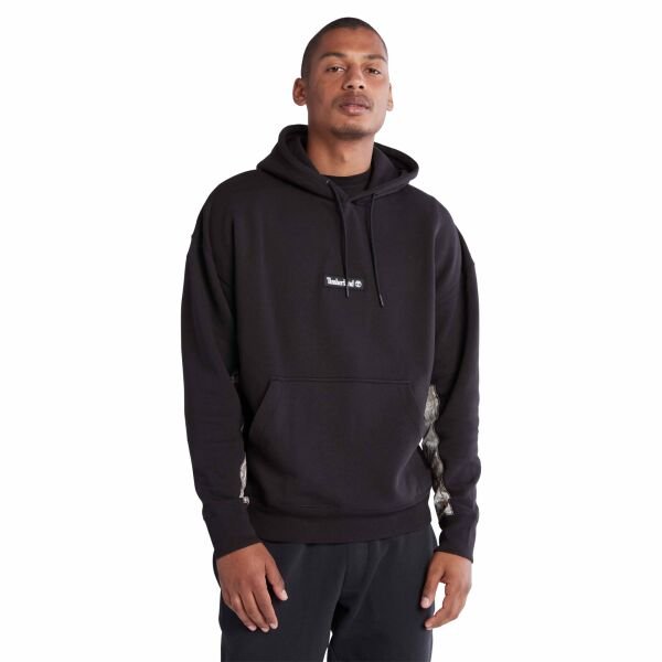 AOP hoodie Siyah - XL