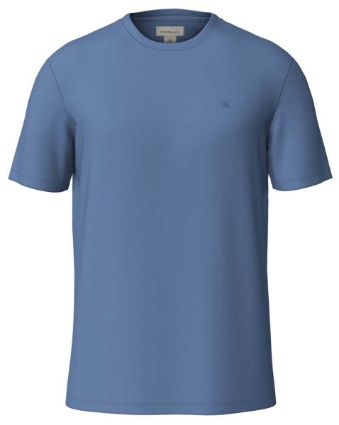 SS SUPIMA CHEST EMB CREWNECK T