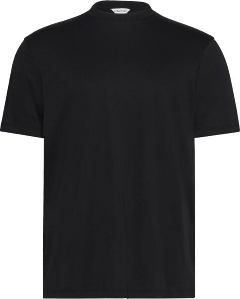 SS SUPIMA CHEST EMB CREWNECK T