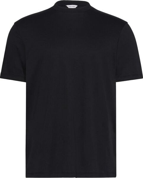 SS SUPIMA CHEST EMB CREWNECK T