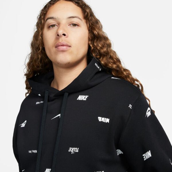 M NK CLUB+ BB PO HOODIE AOP