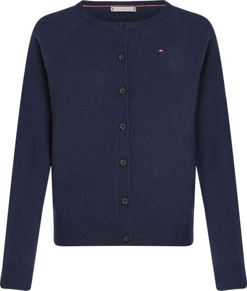 WOOL CASH C-NK LS CARDIGAN