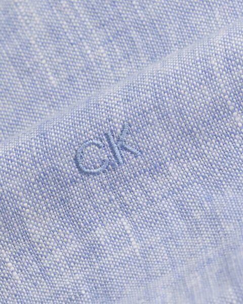 LINEN SOLID SLIM SHIRT