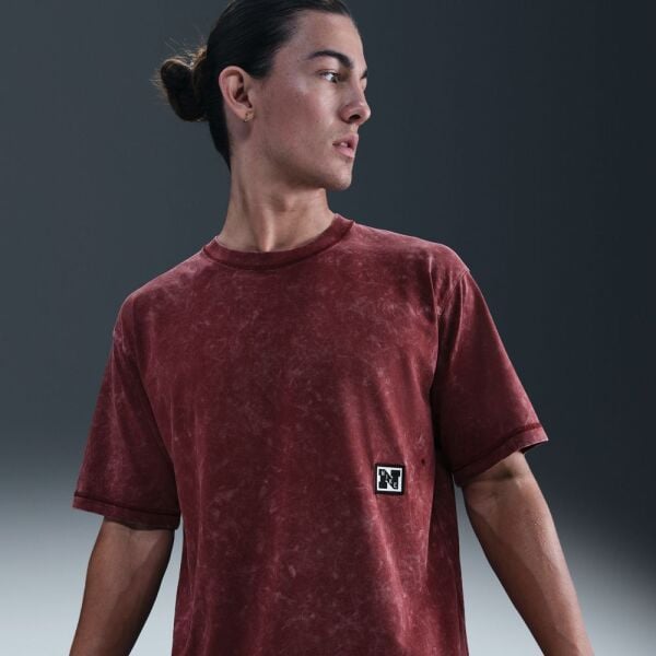M NK DF HERITAGE SS TOP WASH