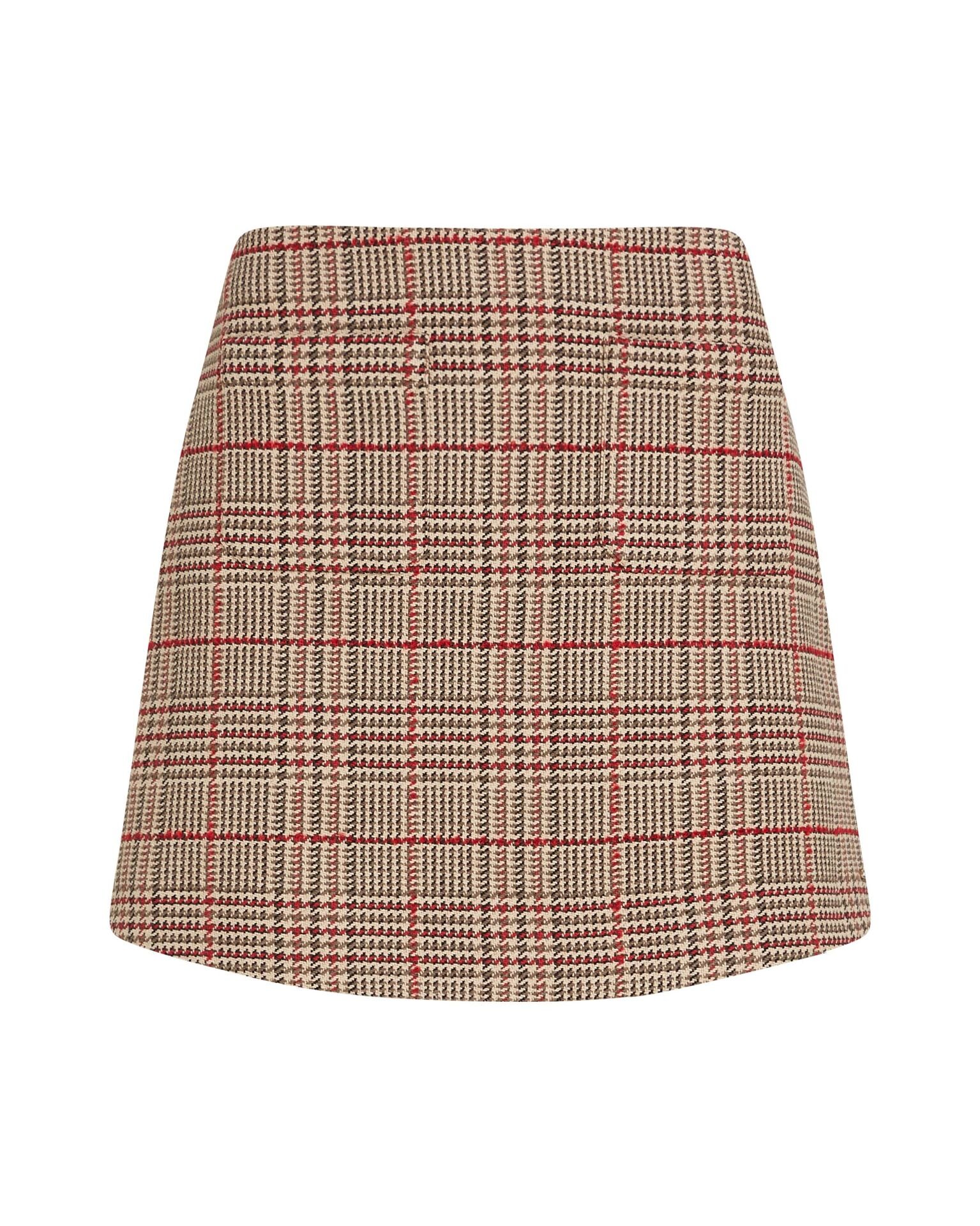 SEASONAL TEXTURE MINI SKIRT