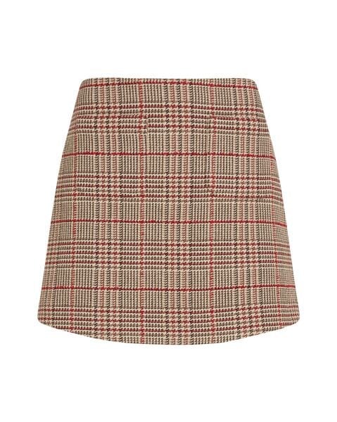 SEASONAL TEXTURE MINI SKIRT