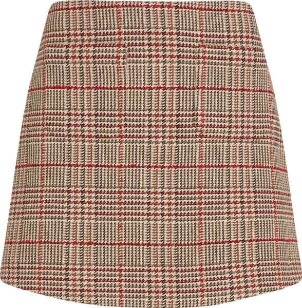 SEASONAL TEXTURE MINI SKIRT