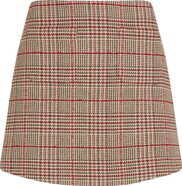 SEASONAL TEXTURE MINI SKIRT