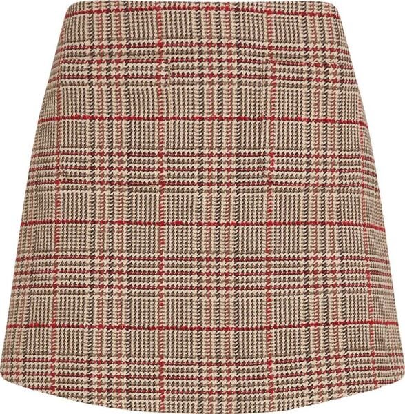 SEASONAL TEXTURE MINI SKIRT