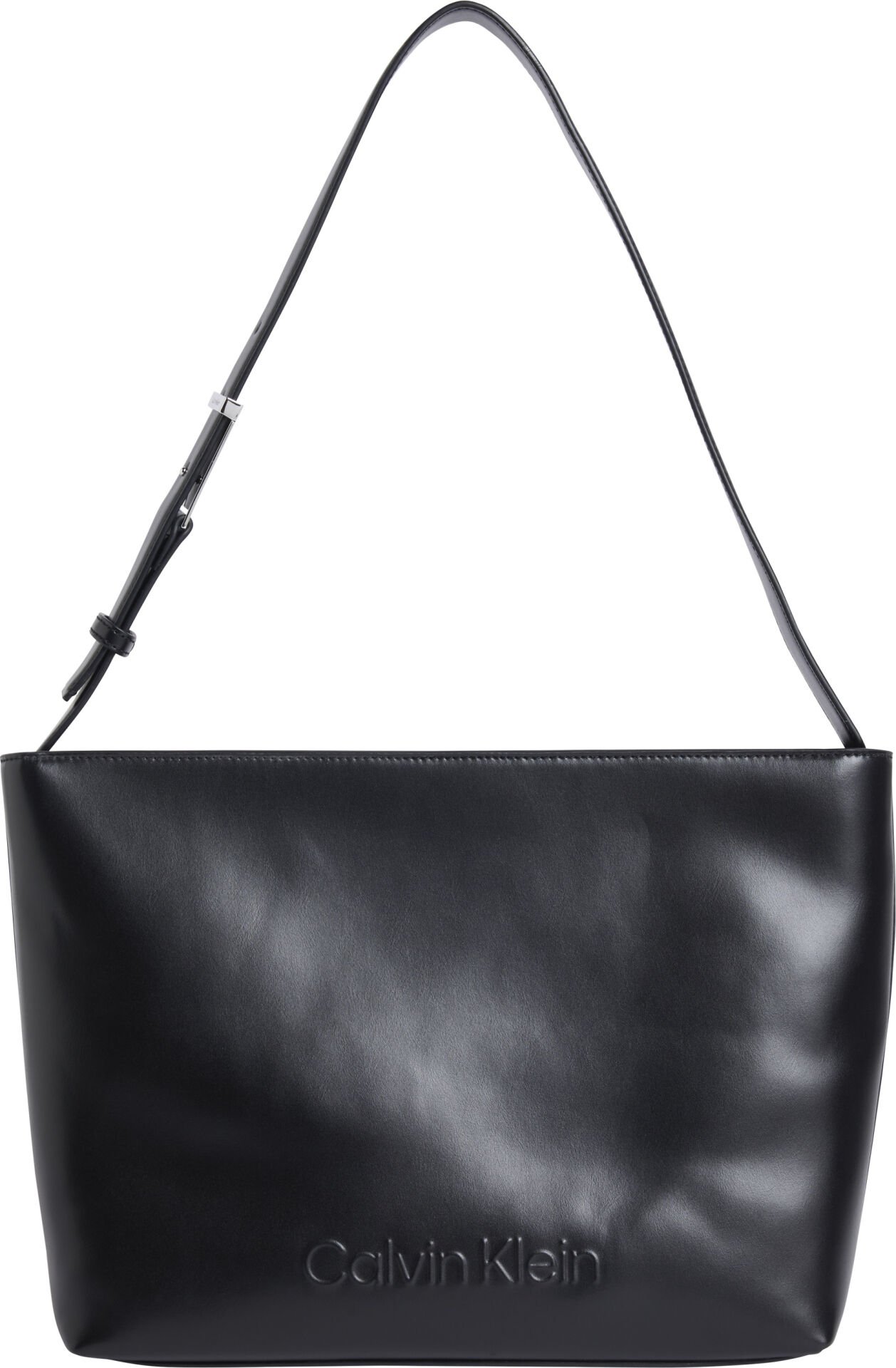 EMBOSSED LOGO MEDIUM SHOPPER