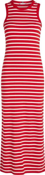 SLIM 5X2 RIB MIDI DRESS NS