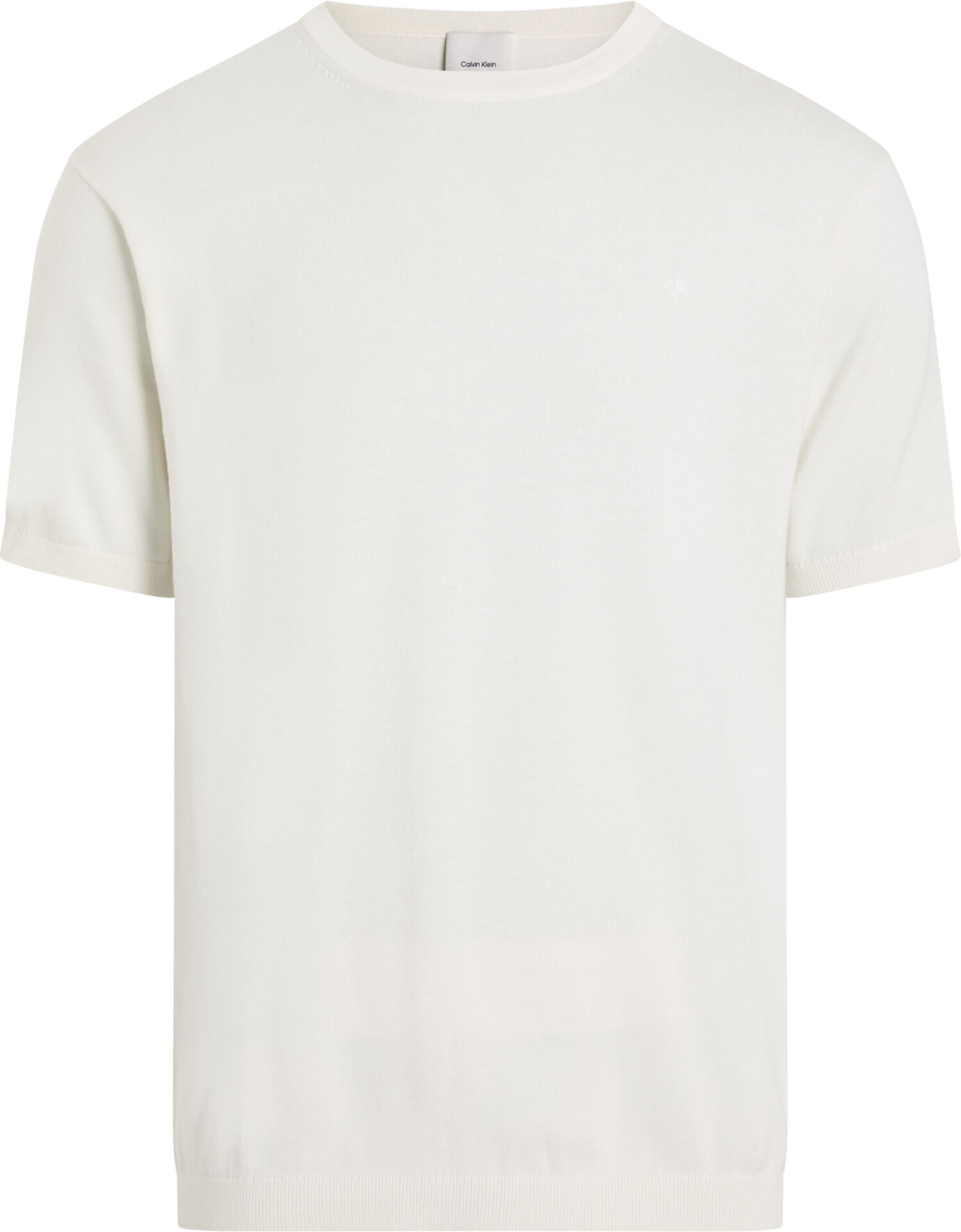 KNITTED SUPIMA COTTON T-SHIRT