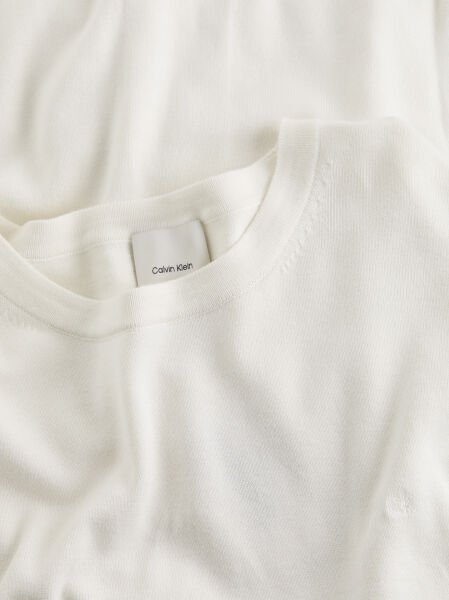 KNITTED SUPIMA COTTON T-SHIRT