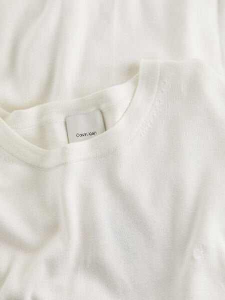 KNITTED SUPIMA COTTON T-SHIRT