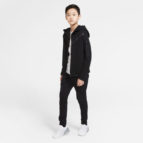 B NSW TCH FLC PANT Siyah - L