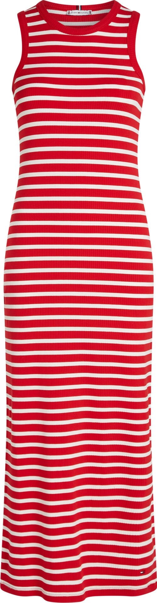 SLIM 5X2 RIB MIDI DRESS NS