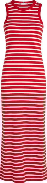 SLIM 5X2 RIB MIDI DRESS NS