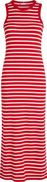 SLIM 5X2 RIB MIDI DRESS NS