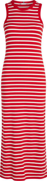 SLIM 5X2 RIB MIDI DRESS NS
