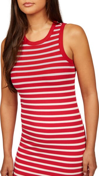 SLIM 5X2 RIB MIDI DRESS NS