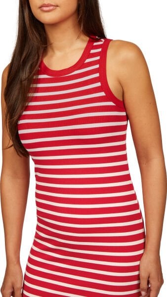 SLIM 5X2 RIB MIDI DRESS NS