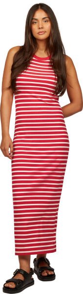 SLIM 5X2 RIB MIDI DRESS NS