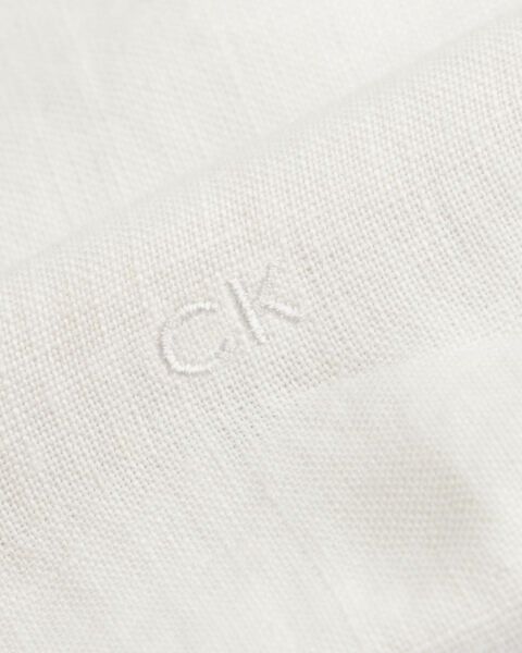 LINEN SOLID SLIM SHIRT