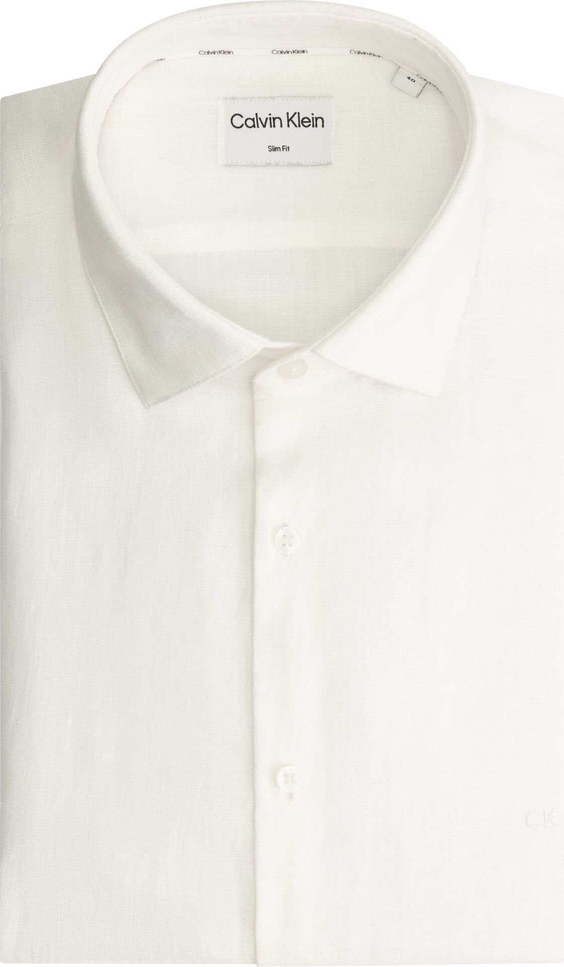 LINEN SOLID SLIM SHIRT