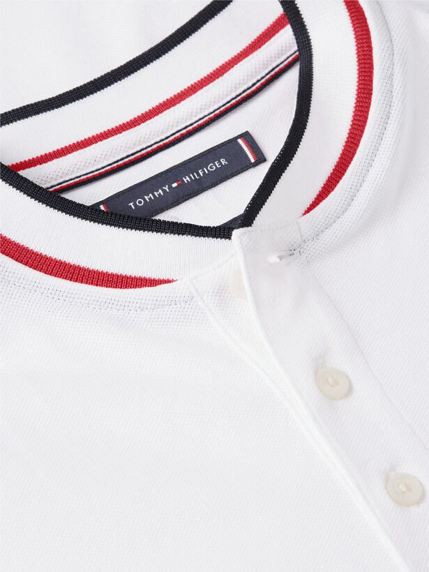 MAO RWB TIPPED SLIM POLO