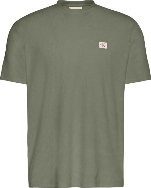 SS WAFFLE BADGE CREWNK TEE