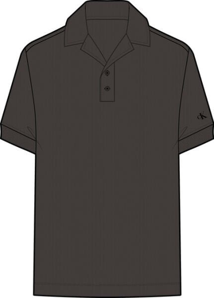 SS EASY MICRO WAFFLE CAMP POLO