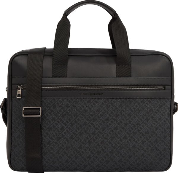 TH MONOGRAM COMPUTER BAG