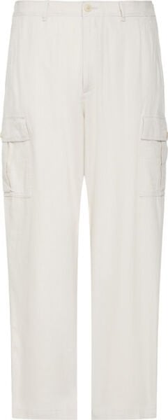 RELAXED STRAIGHT LINEN CARGO P