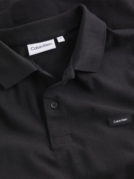 STRETCH PIQUE SLIM BUTTON POLO