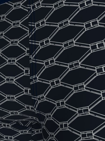 TRUNK PRINT CTN SILVER WB