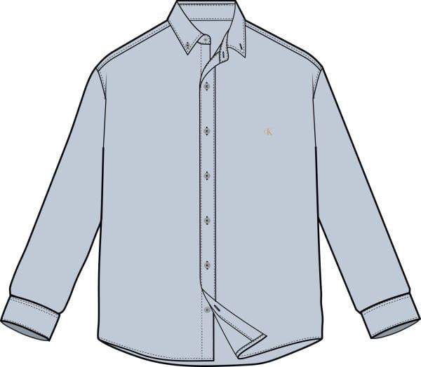 LS SOLID OXFORD CLASSIC SHIRT