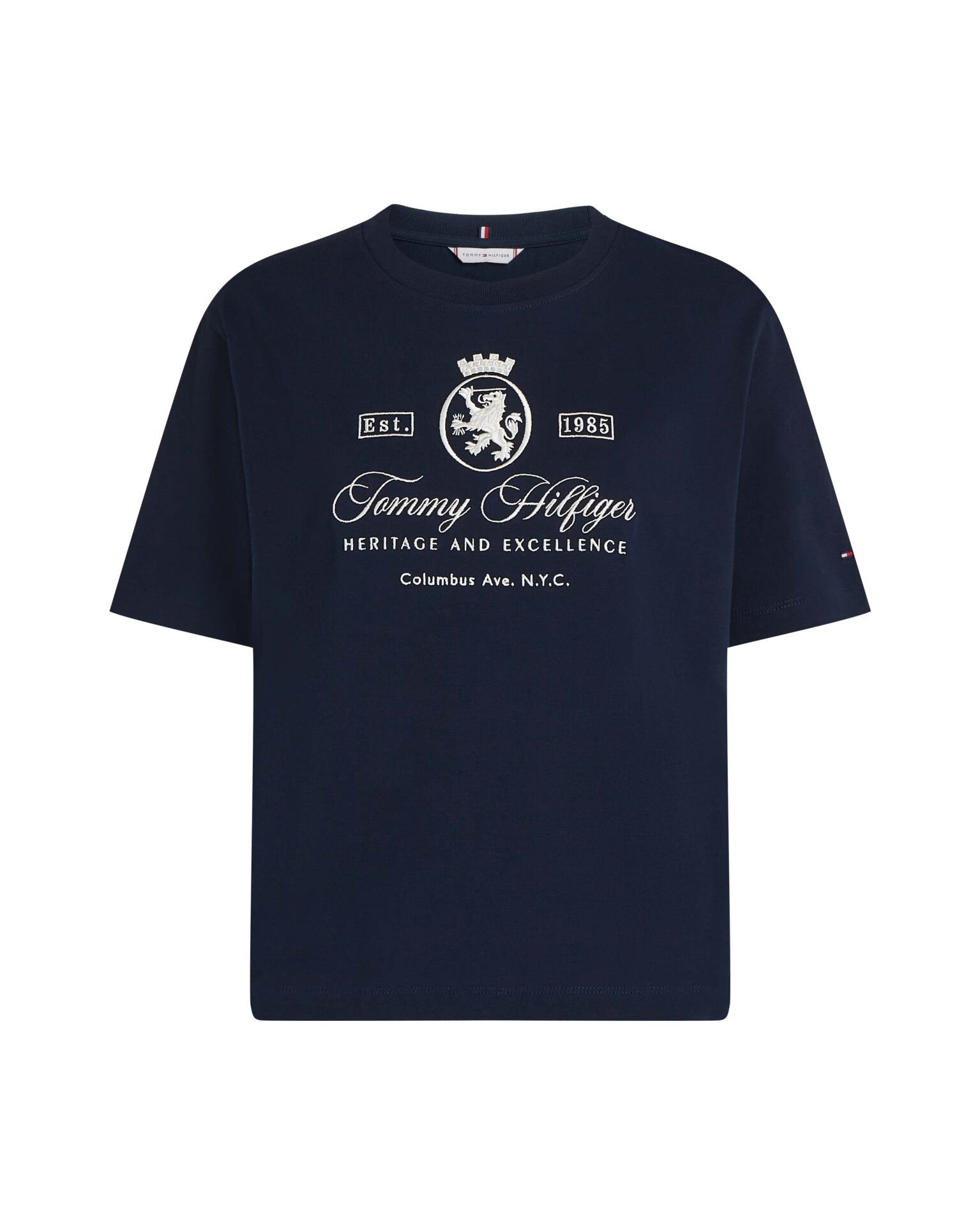VARSITY CREST RLX SS TEE