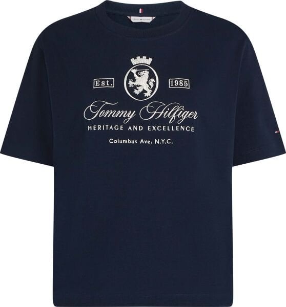 VARSITY CREST RLX SS TEE