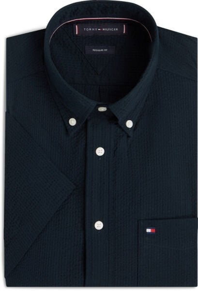 SEERSUCKER SOLID SS RF SHIRT