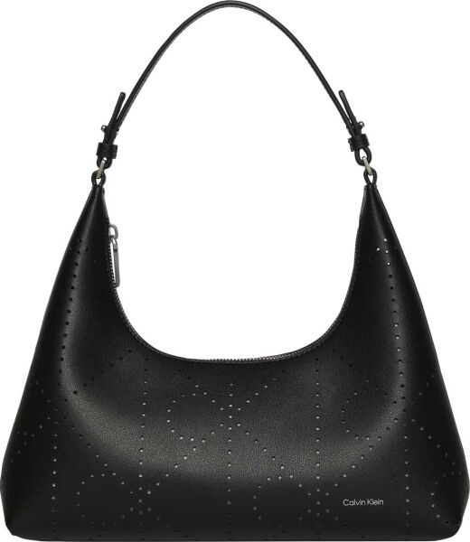 EMBLEM AOP PERFOR LTHR BAG