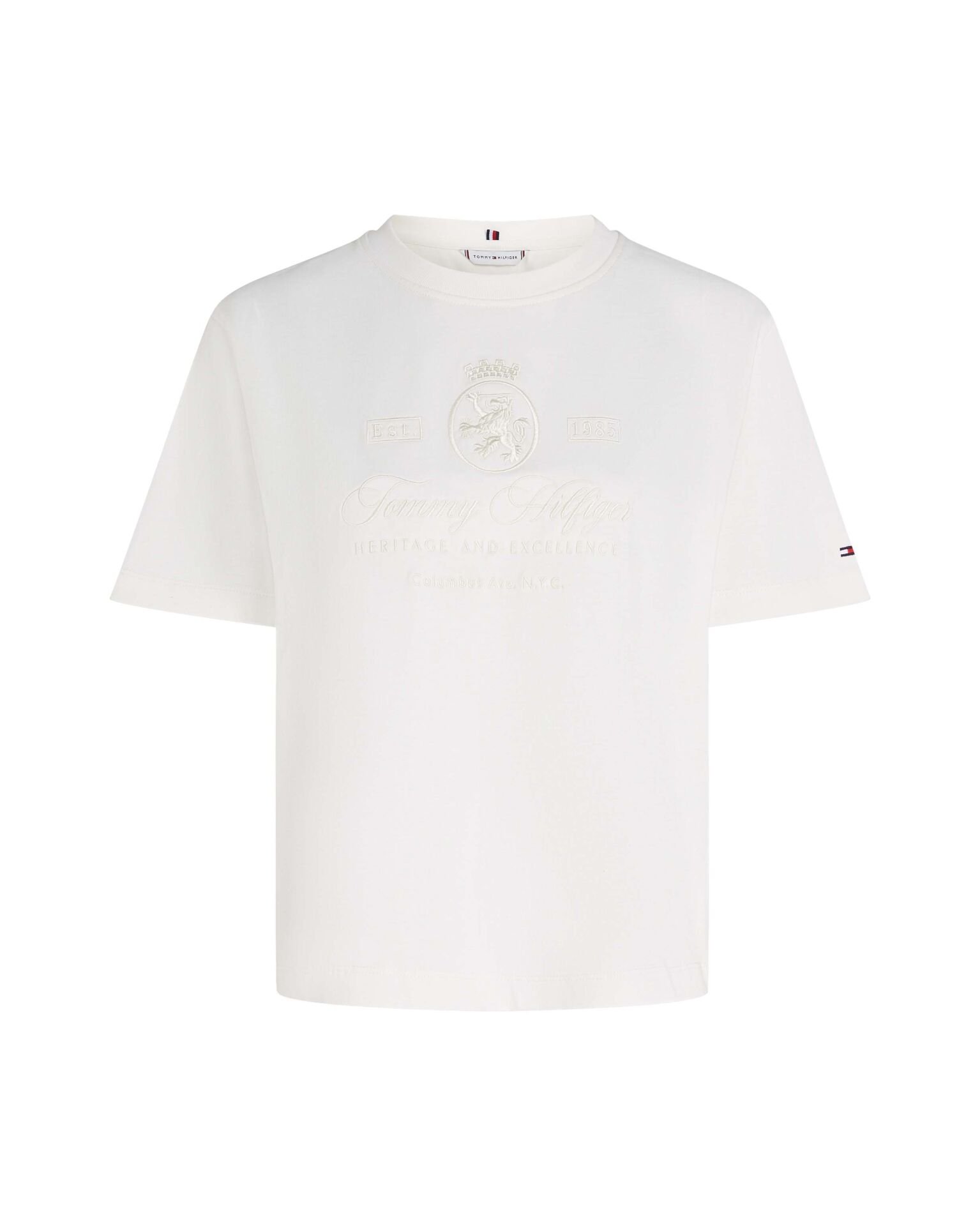VARSITY CREST RLX SS TEE