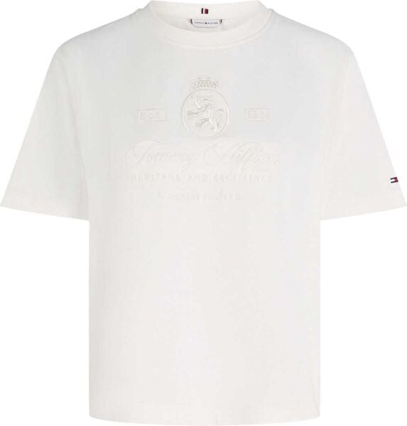 VARSITY CREST RLX SS TEE