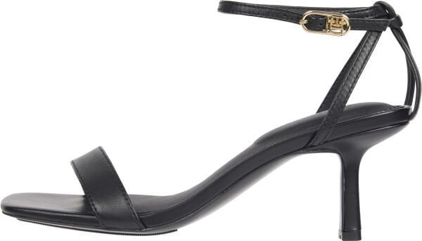 LEATHER KNOTS KITTEN SANDAL