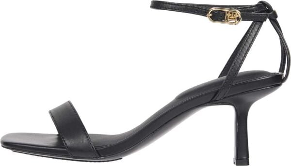 LEATHER KNOTS KITTEN SANDAL