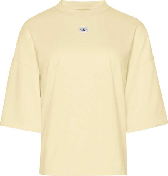 SS WOVEN LABEL OVERSIZED TEE