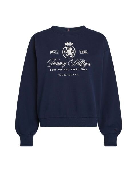 VARSITY CREST FLEECE SWTSHRT